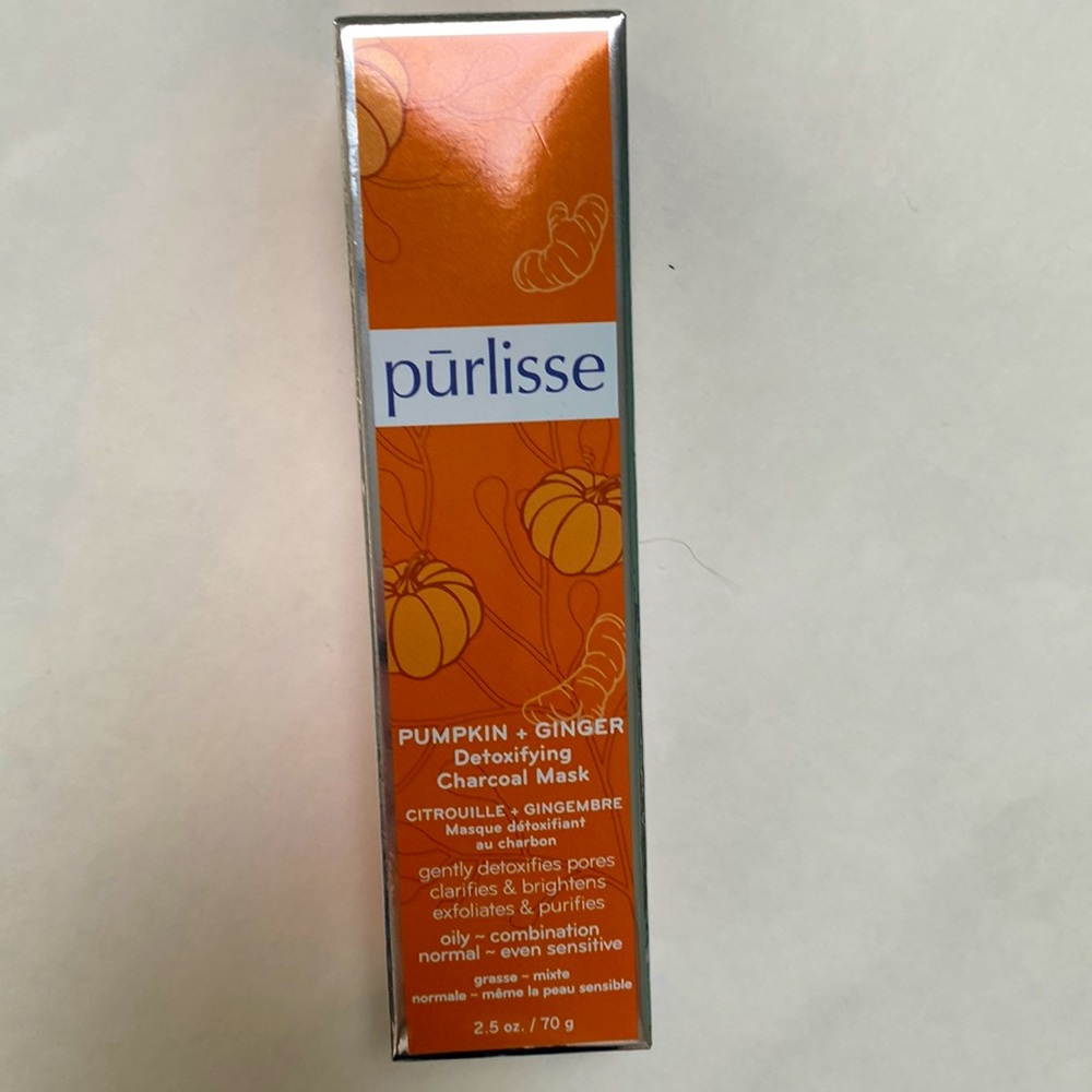 Purlisse Pumpkin & Ginger Detoxifying Charcoal Mask